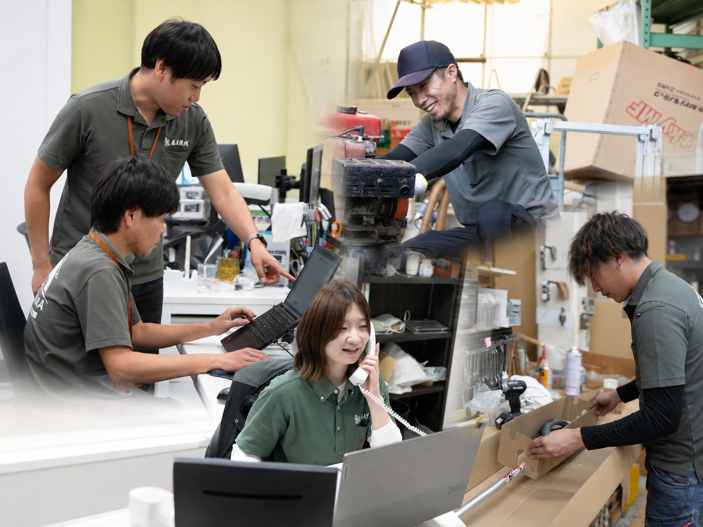 グローランドで働く人と職場の雰囲気